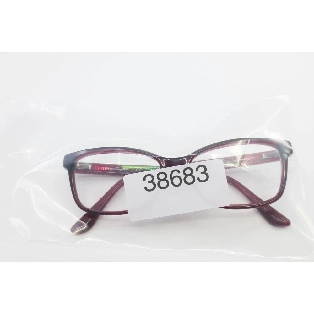 Salvatore Ferragamo SF2886 603 Wine Red Cat Eye Eyeglasses Frames Italy